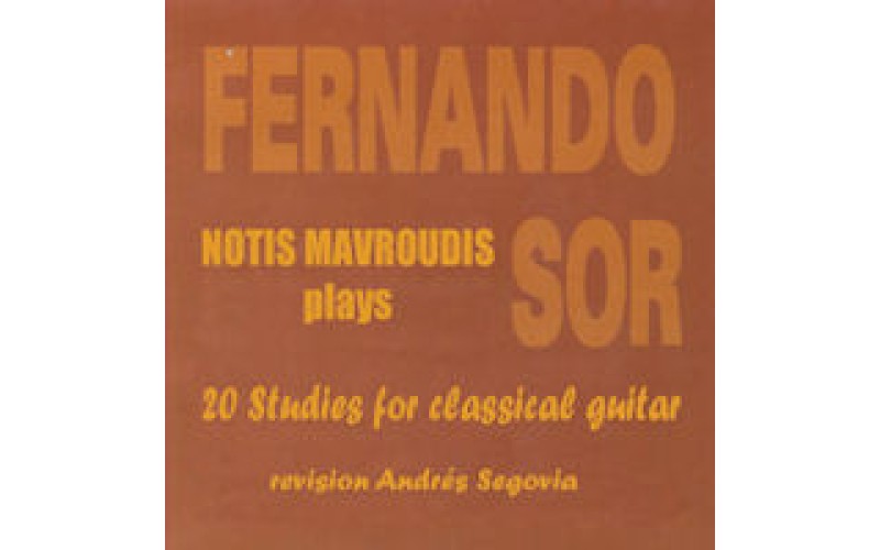 Mavroudis Notis - Music for classical guitar from F. Sor to the Beatles (Μαυρουδής Νότης)