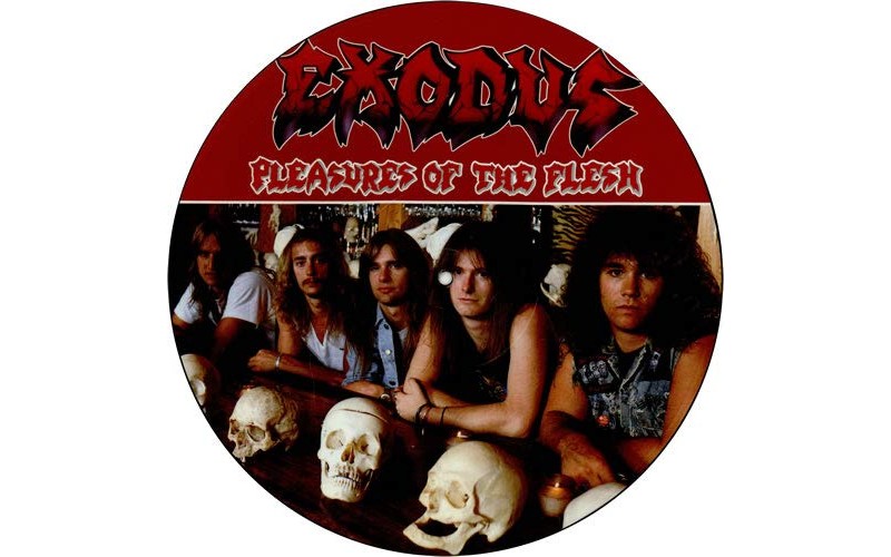 Exodus ‎– Pleasures Of The Flesh LP Picture Disc Vinyl