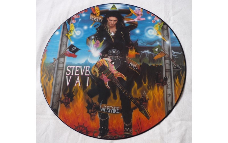 Steve Vai ‎– Passion And Warfare LP Picture Disc Vinyl