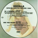 Rozalla ‎– Special Limited Edition 1992 12' Picture Disc Vinyl