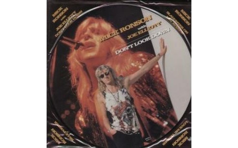 Mick Ronson With Joe Elliott – Don't Look Down 12' Picture Disc Vinyl