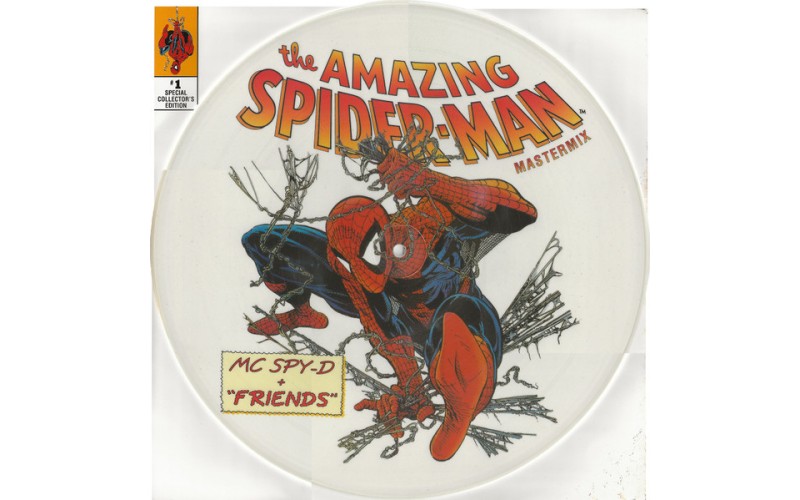 MC Spy-D + "Friends" – The Amazing Spider-Man (Mastermix) 12' Picture Disc Vinyl